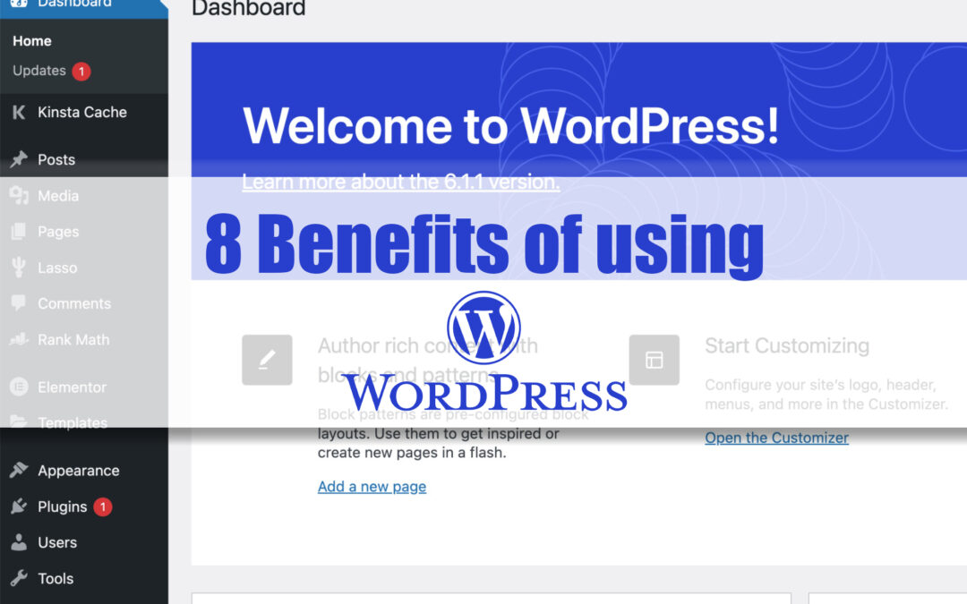 8 Benefits of Using WordPress