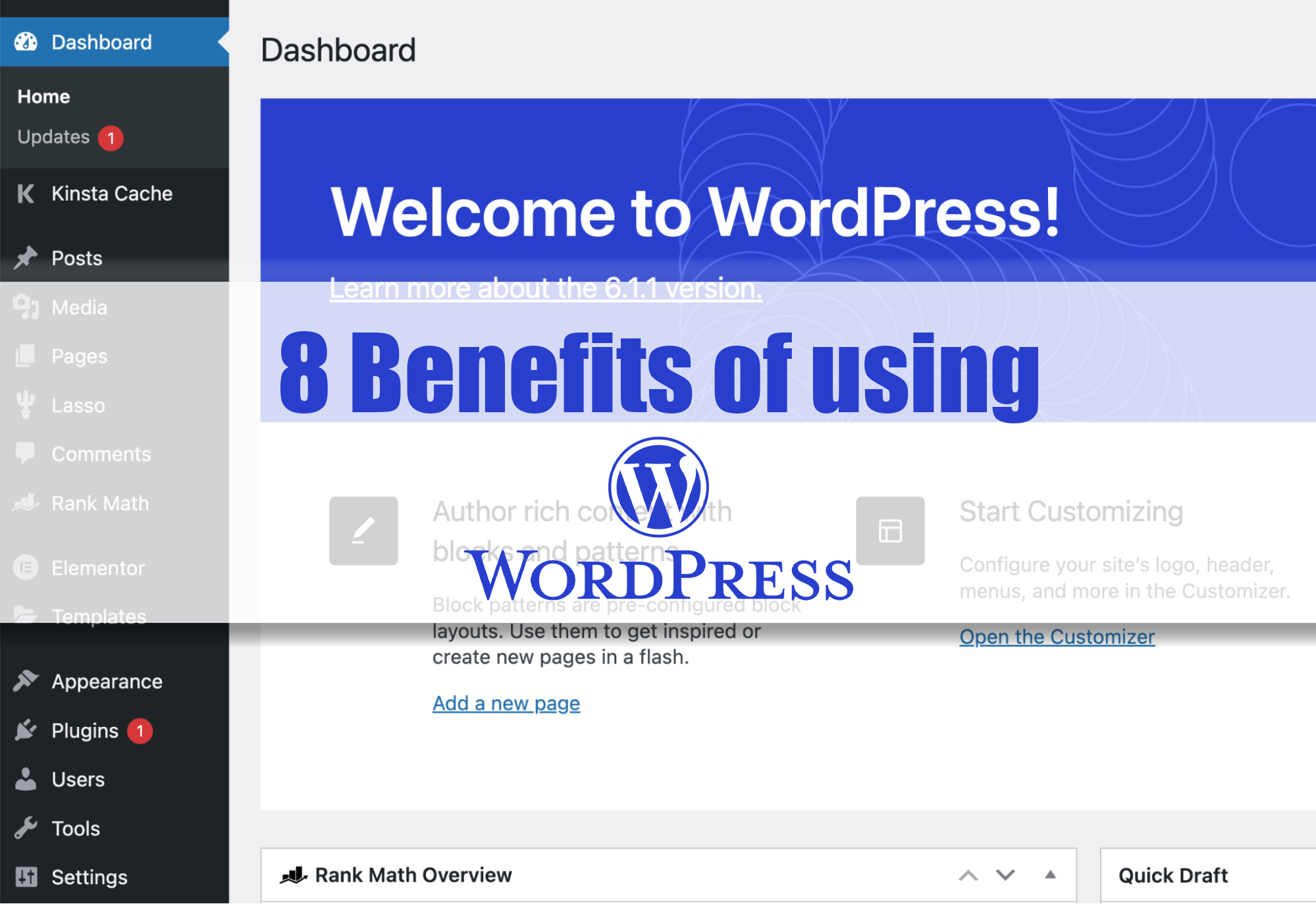 benefits of wordpress