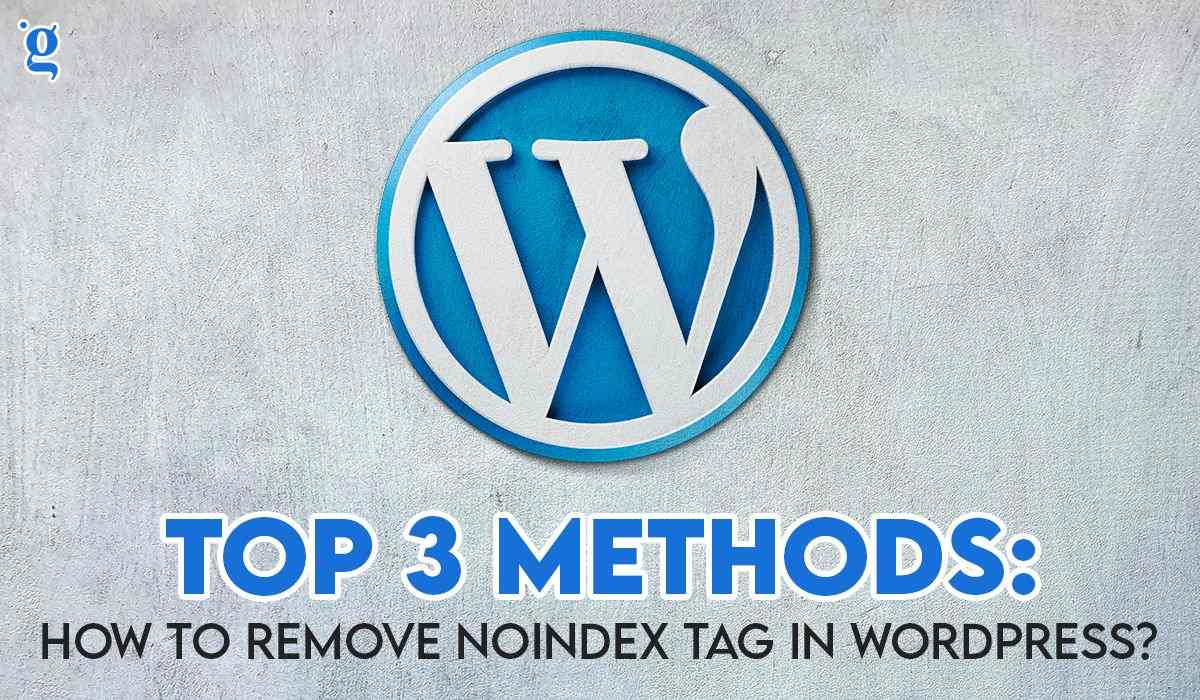 Top 3 Methods How to remove noindex tag in wordpress